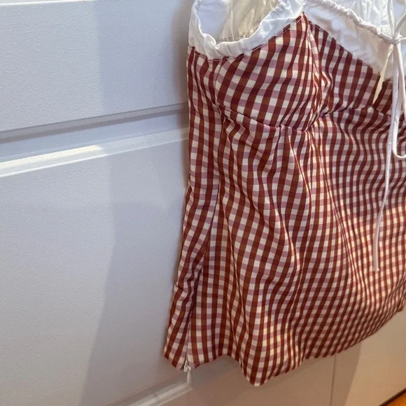 Zara Gingham Top - Picture 4 of 6